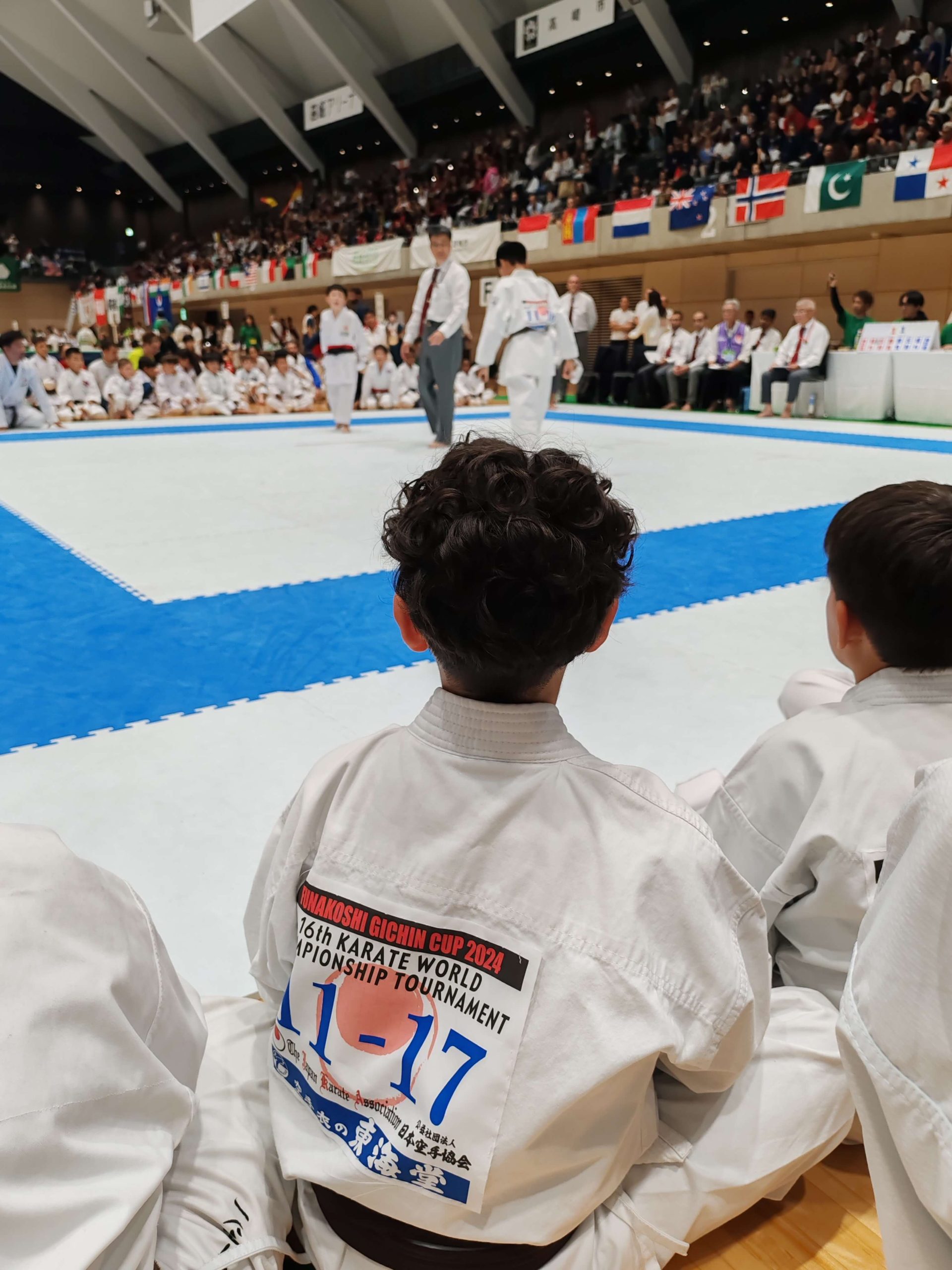 Equipo infantil Karate Colombia