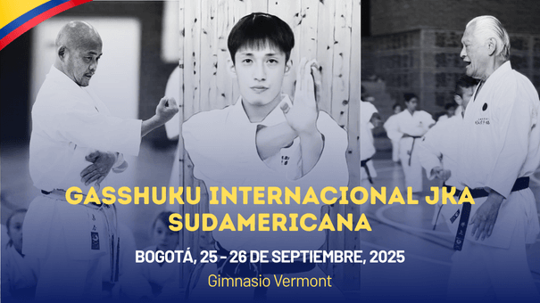 Izumiya Seizo Sensei y Hakizume Kaishi Sensei: Curso Internacional JKA Bogotá 2025